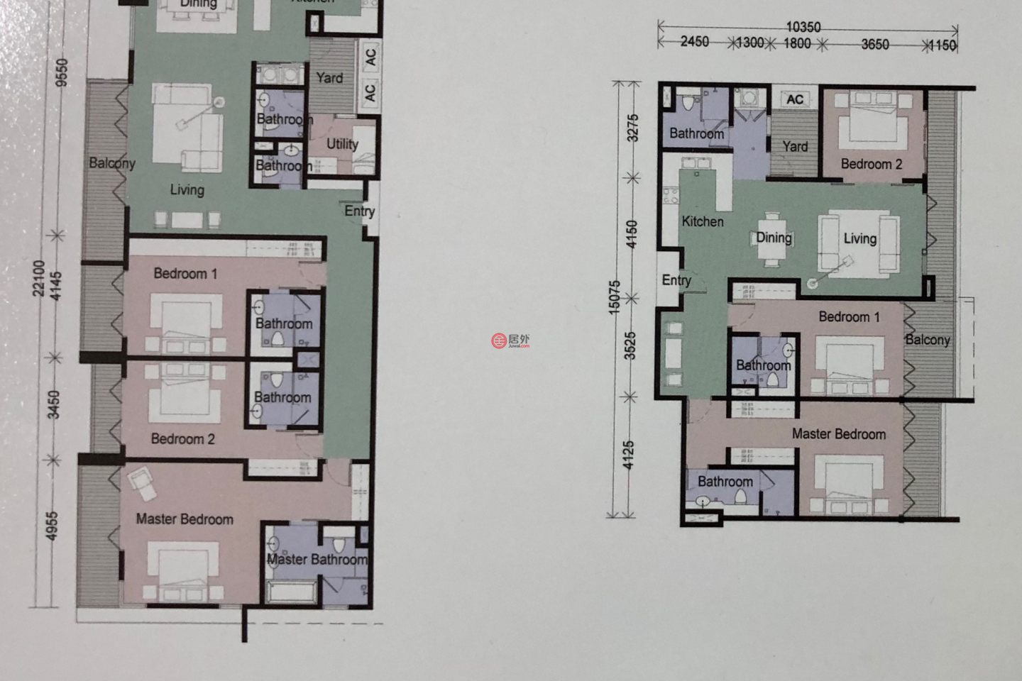 马来西亚沙巴亞庇的公寓，Jesselton Residences, 3 Jalan Haji Saman，编号67063945