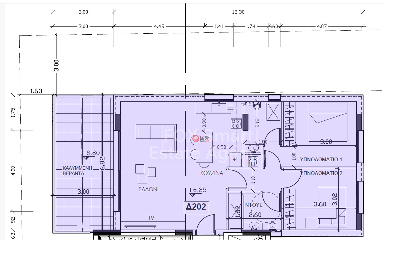 塞浦路斯NicosiaStrovolos的公寓，编号78523092