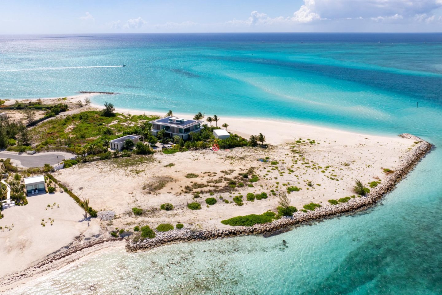 特克斯與凱科斯群島的住宅用地，Emerald Point Beachfront，编号78244465