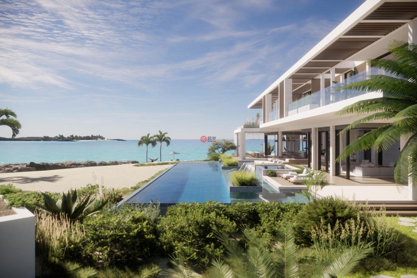 特克斯與凱科斯群島的住宅用地，Emerald Point Beachfront，编号78244465