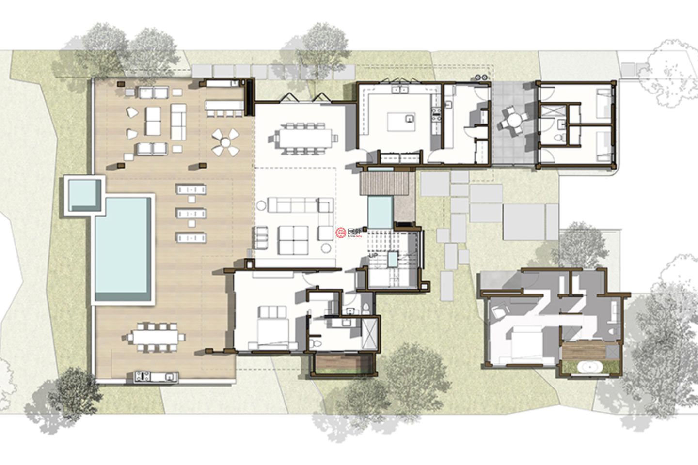 牙买加圣安妮拉納韋貝的独栋别墅，Villa 22 Palm Beach，编号77810270