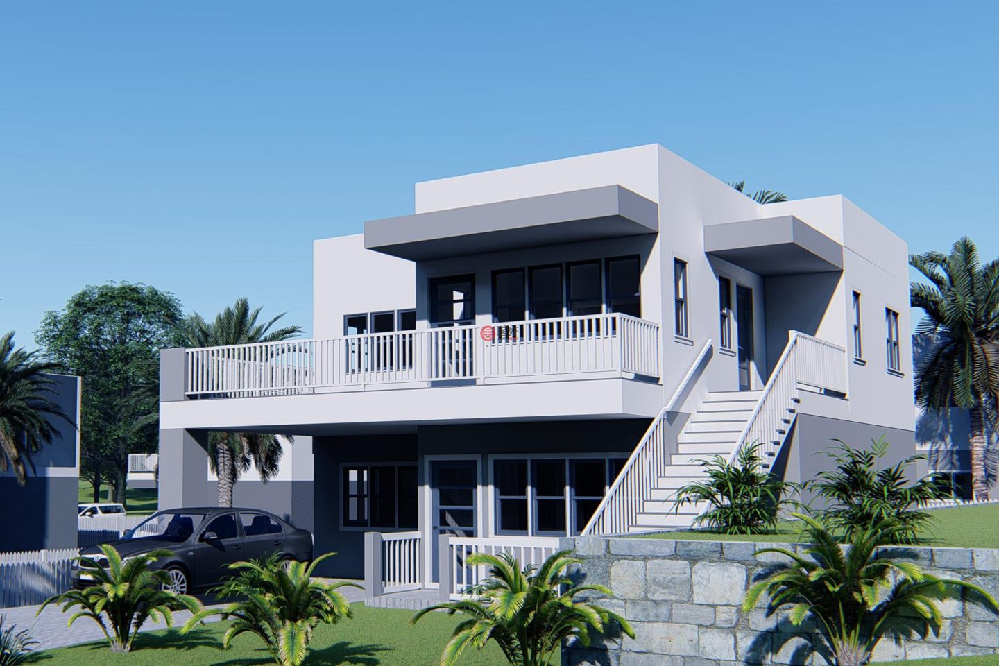 圣克里斯托弗和尼维斯岛Saint KittsSt. George Basseterre的独栋别墅，Halfmoon Magnolia Residences，编号77811413