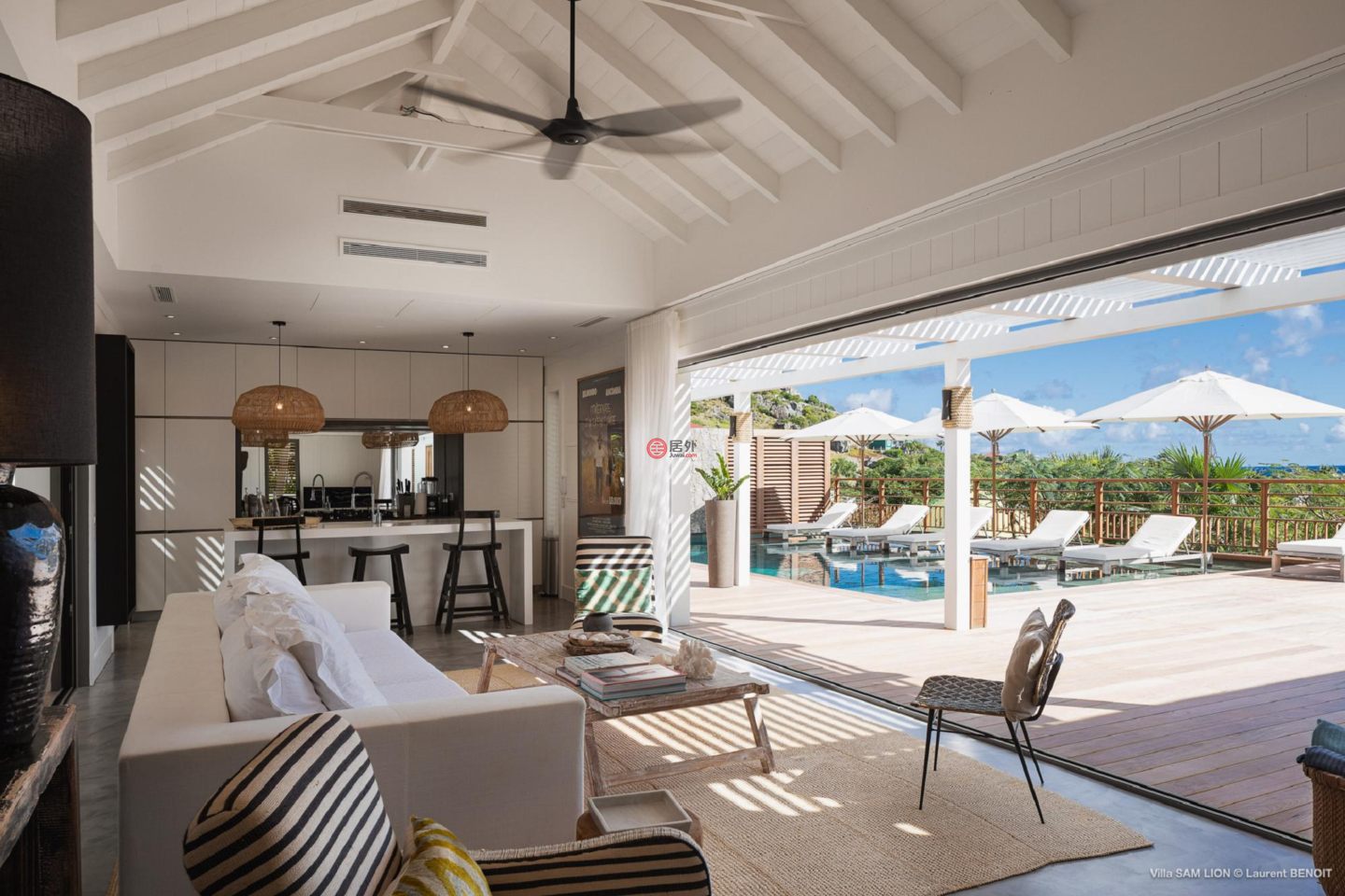 圣巴泰勒米岛Anse des Cayes的独栋别墅，Sam Lion，编号77182710