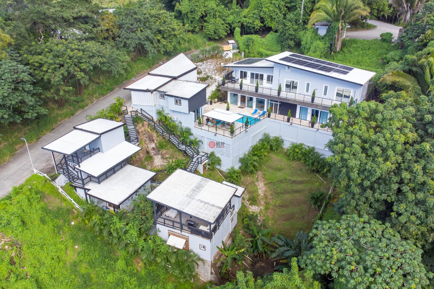 洪都拉斯海湾群岛Roatán的独栋别墅，Luxurious Zun Zun Residence Luna Beach Road，编号76643111