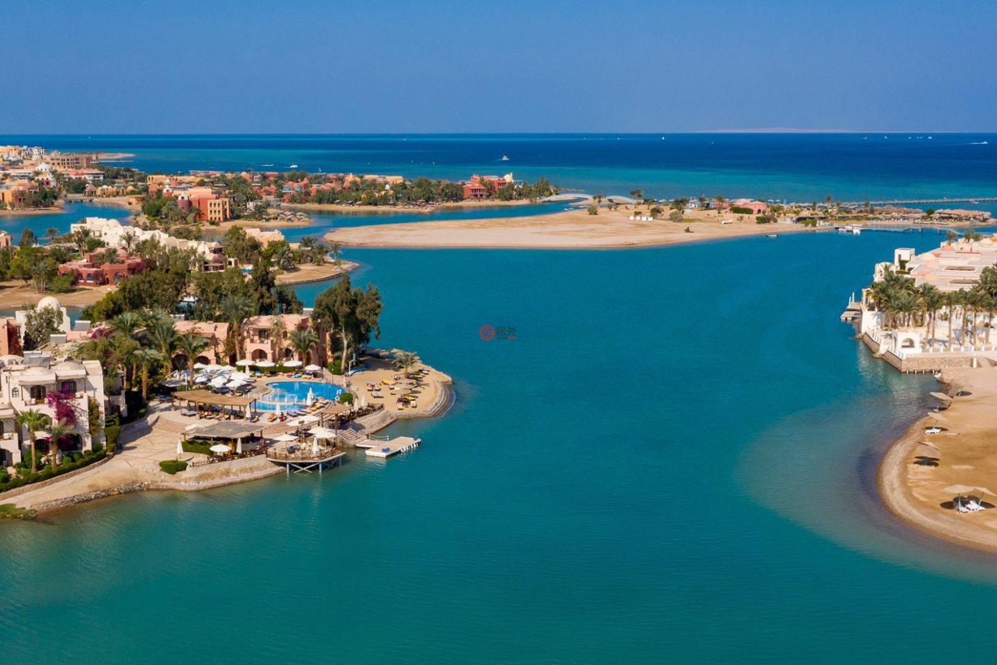埃及萨尔瓦多加扎勒艾哈迈尔古尔代盖的独栋别墅，El Gouna，编号78308007