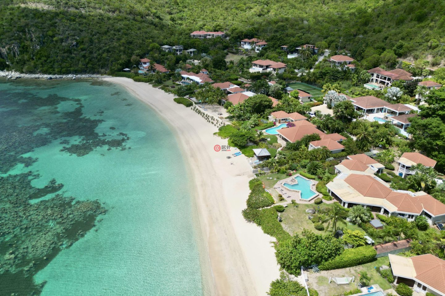 英属维尔京群岛的独栋别墅，Sandcastle Villa，编号77731479