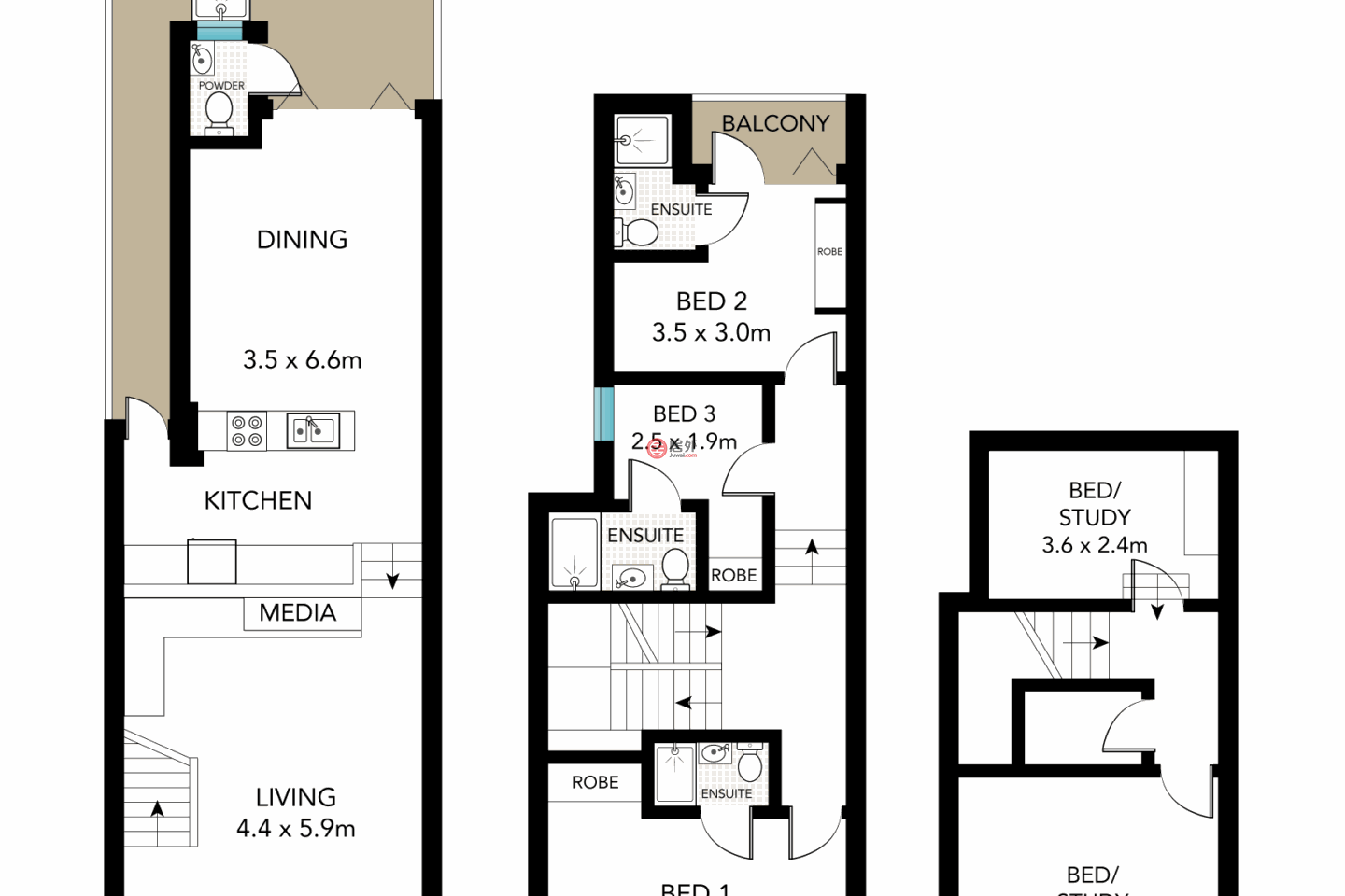澳大利亚新南威尔士州Surry Hills的独栋别墅，109 Fitzroy Street，编号29195511