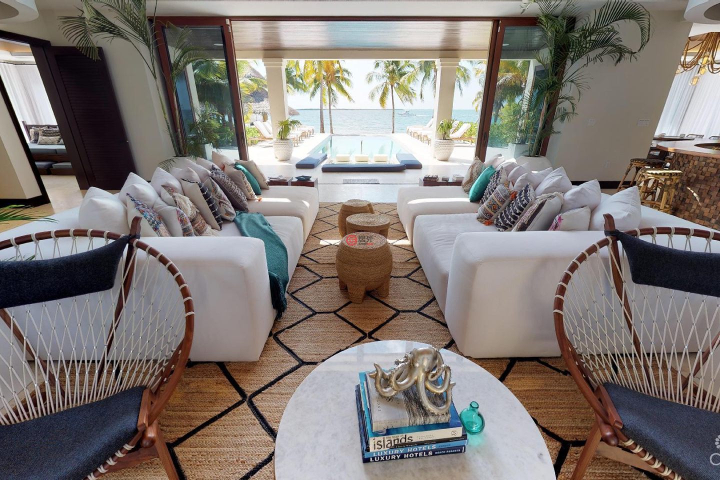 开曼群岛Rum Point的独栋别墅，KEMPA KAI INCREDIBLE OCEANFRONT HOME WITH GUEST BUNGALOW，编号77966003