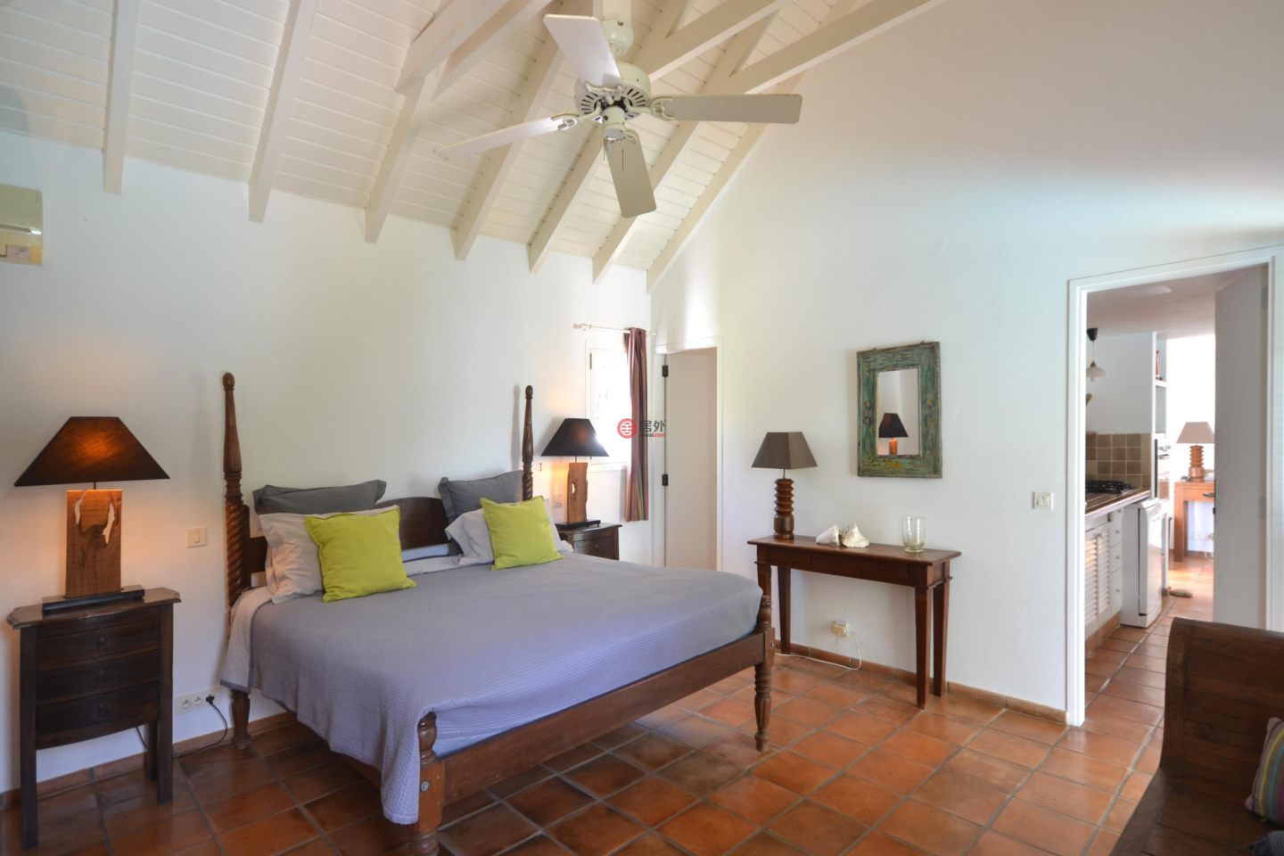 圣巴泰勒米岛Marigot的独栋别墅，Bougainvilliers，编号77090381