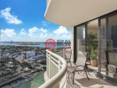 美国佛罗里达州里维埃拉海滩的公寓，3000 N Ocean Dr Unit# 24H，编号76433789