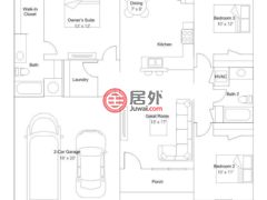 美国俄克拉何马州维尔第格瑞斯的独栋别墅，Plan: RC Franklin 10164 E King Place，编号78312296