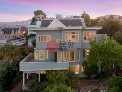 美国加州旧金山的独栋别墅，376 Hill Street，编号77778344