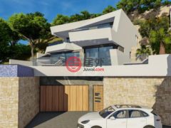 西班牙瓦伦西亚卡尔佩的独栋别墅，Calpe's Panoramic Marvel: A Modern Villa with Breathtaking Sea a，编号75831736