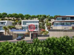 西班牙瓦伦西亚卡尔佩的独栋别墅，Calpe's Panoramic Marvel: A Modern Villa with Breathtaking Sea a，编号75831736