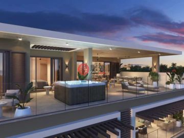 Luxury penthouse in Hautes Rives