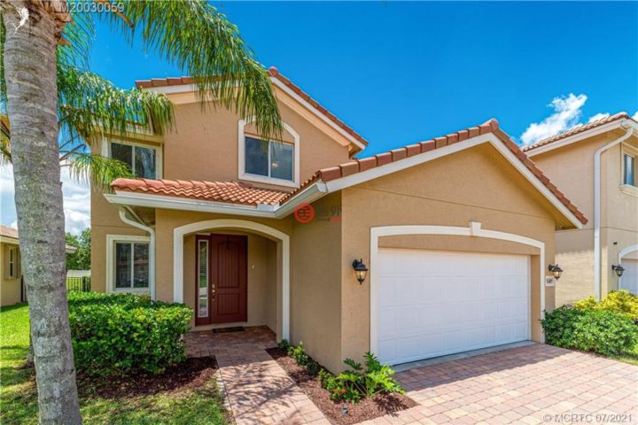 美国棕榈城4卧3卫的独栋别墅